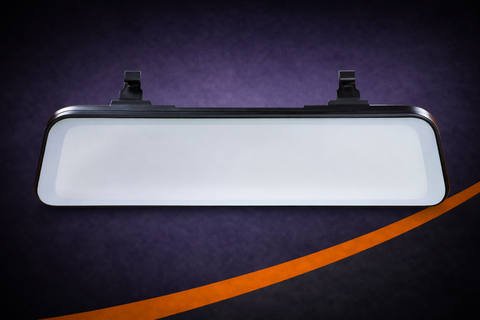 Cámara de retrovisor Full HD con doble cámara, pantalla de 9.35”, control por voz y grabación