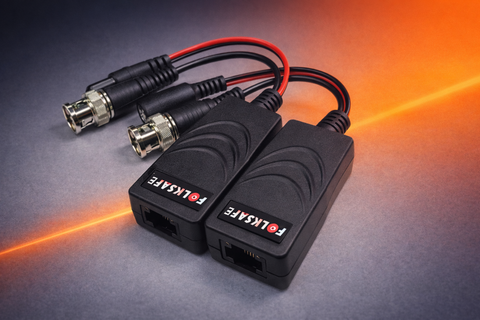 TRANSCEPTOR HD FOLKSAFE FS-HD4301VP, TRANSMISOR/RECEPTOR DE VIDEO Y VOLTAJE (12V/24V DC/AC)