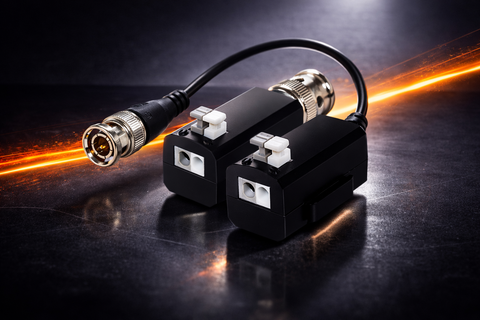 Transceptor HD Folksafe FS-HDP4101C Transmisor/Receptor de Video Pasivo 1CH Tipo Push-in