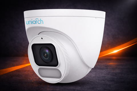 CAMARA IP TURRET OWLVIEW UNIARCH IPC-T244-ADF28K-WP / 4MP