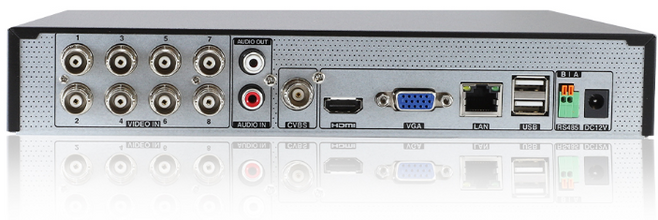 DVR MERIVA TECHNOLOGY MXVR-5108A HD H.265 12 CH 5 MP PENTA HÍBRIDO / SOPORTA AUDIO POR COAXIAL (SOLO POR TVI) / SOPORTA 1 CH ANALOGO CON INTELIGENCIA ARTIFICIAL