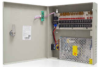 FUENTE DE PODER TIPO CAJA ENSON PSB-1218 12VDC 10A 18 CANALES DE 0.5A CADA UNO