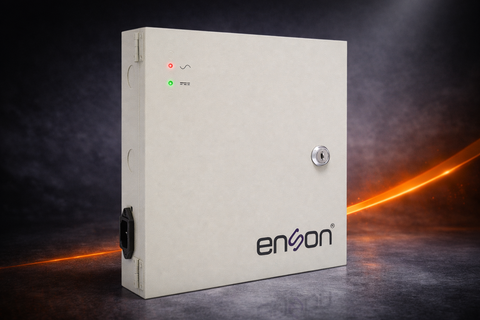 FUENTE DE PODER TIPO CAJA ENSON PSB-1218 12VDC 10A 18 CANALES DE 0.5A CADA UNO
