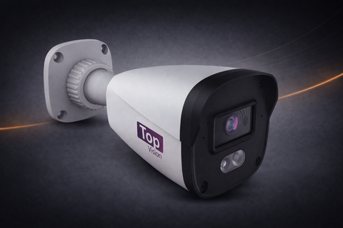 CÁMARA HD BULLET TOP VISION TBDL500A / 5 MP / 4 EN 1 (AHD/TVI/CVI/CVBS) / MICRÓFONO INTEGRADO / ILUMINACIÓN DUAL / AOC (AUDIO SOBRE COAXIAL) (SOLO POR TVI)