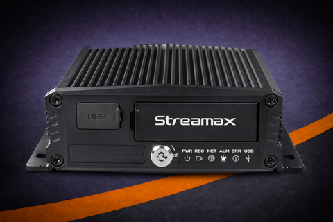 DVR móvil inteligente con IA, 4 canales AHD + 2 IP, 4G, GPS y grabación H.265